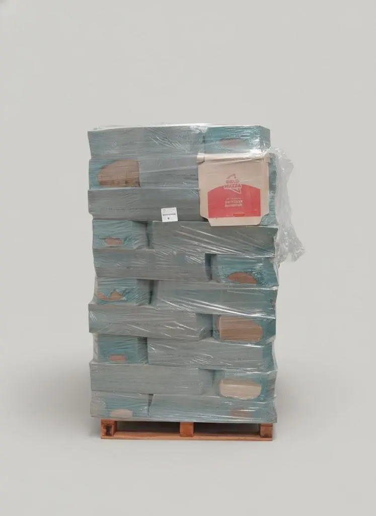 Caja de cartón corrugado para lomo y sándwiches