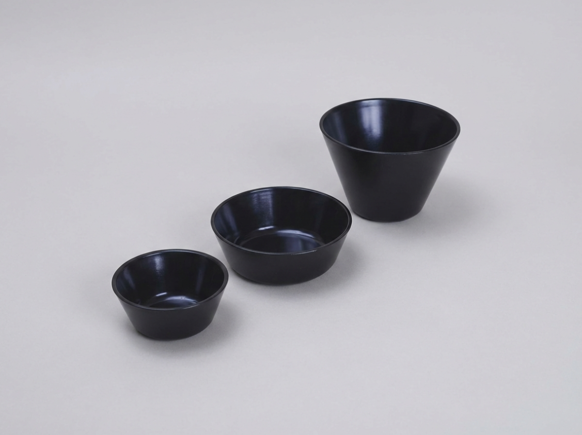 Pote plástico transparente con tapa para alimentos